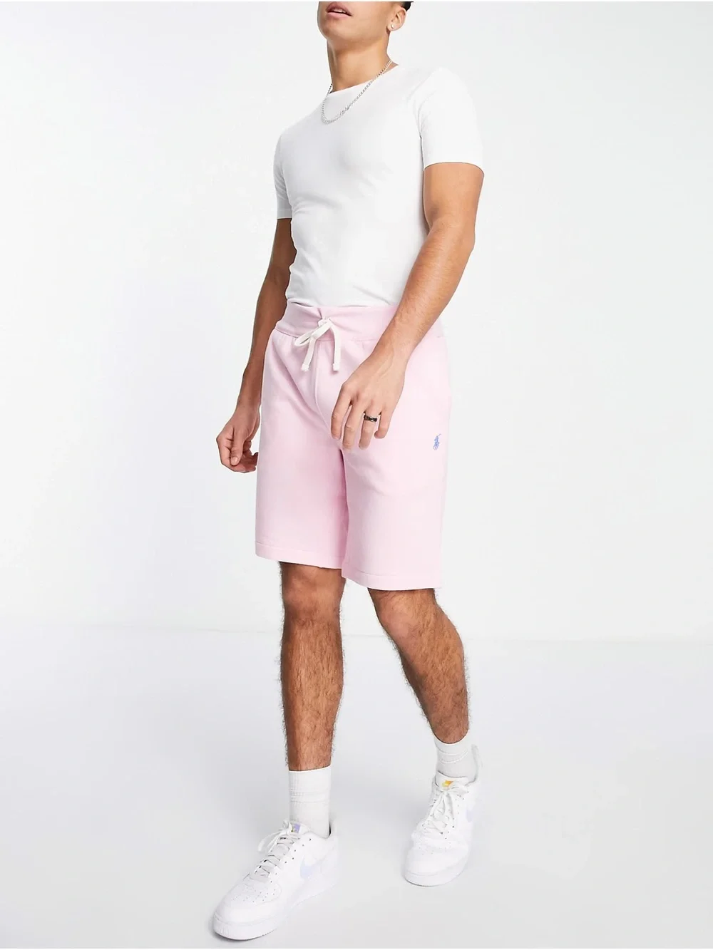 Polo by Ralph Lauren Light Pink Men's Drawstring Athletic Shorts XL